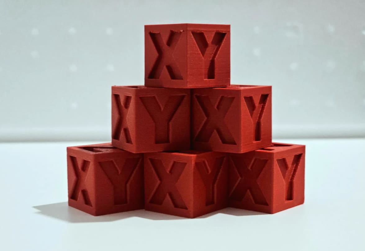 3d printer torture test 3d model_xyz cube